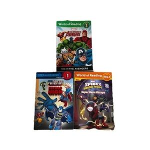 Super Hero Easy Read Book Bundle- Bundle of 3​